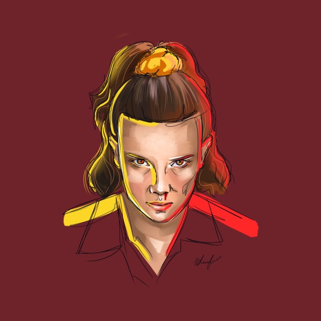 Stranger Things. Eleven by Danialliart