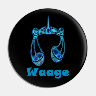 Waage Pins And Buttons Teepublic Uk