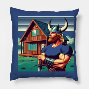 Viking Realtor V2 - Alex The Agent Pillow