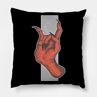 Horns Up! Pillow