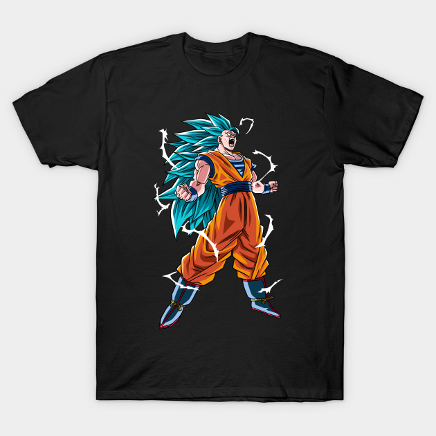 Blue Ssj3 - Goku - T-Shirt