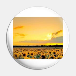 sun set Tapestry Pin