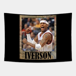 Allen Iverson // Vintage Frame Tapestry