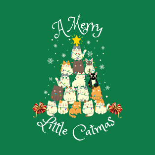 A Merry Little Catmas T-Shirt