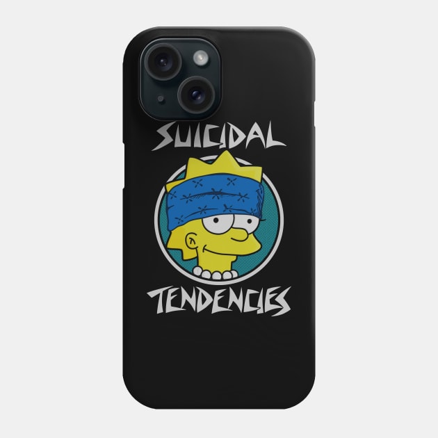 suicidal st Phone Case by Super Human Squad