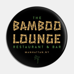 The Bamboo Lounge Restaurant & Bar - modern vintage logo Pin