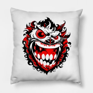 Tattoo Monster Pillow