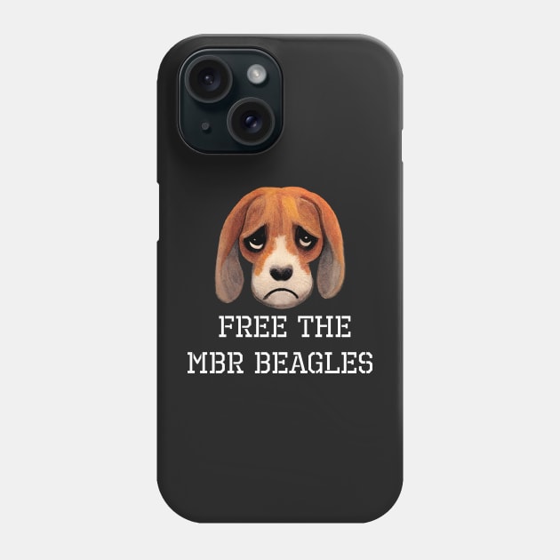 Free the MBR Beagles Phone Case by RichieDuprey