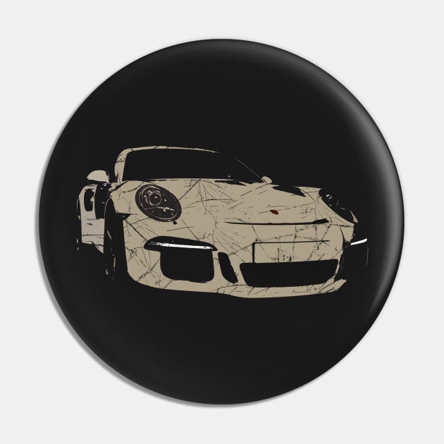 porsche GT3 - vintage Pin by hottehue