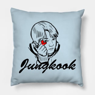 BTS JUNGKOOK FINGER LOVE Pillow