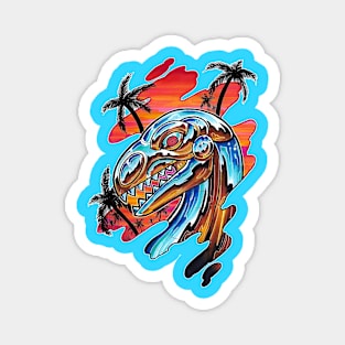 Chrome Dino Magnet