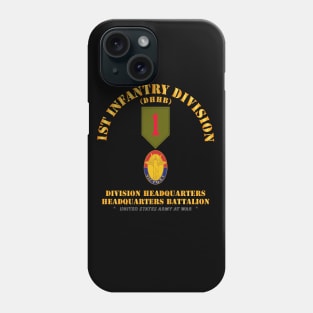 1st Infantry Division - DHHB Phone Case