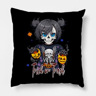 Trick or Trash Pillow