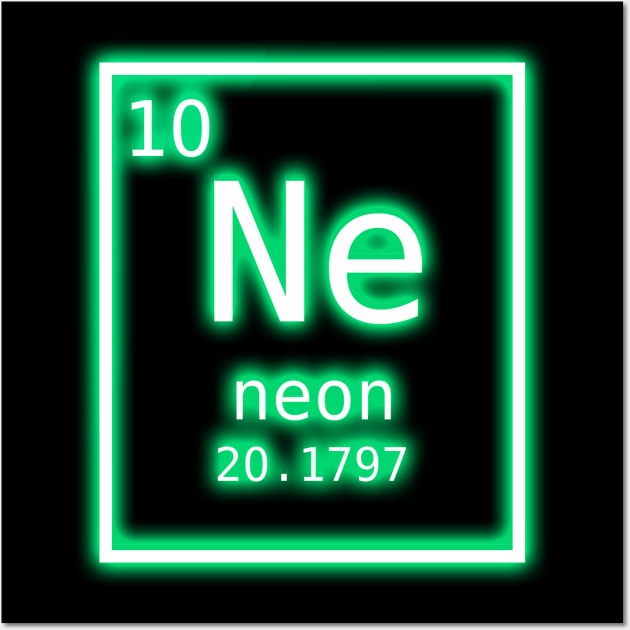 Neon Element Green Periodic Table Chemistry Nerd Costume T-Shirt Neon Element Green Periodic Table Chemistry Nerd Costume T-Shirt