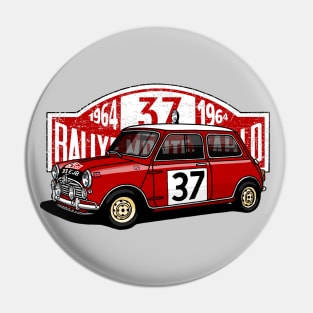 My drawing of the classic small car Montecarlo winner Pin