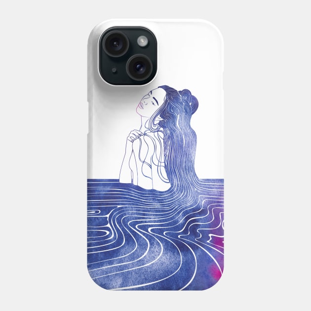 Nereid CLXI Phone Case by Sirenarts