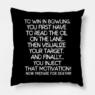 Bowling 101 Pillow