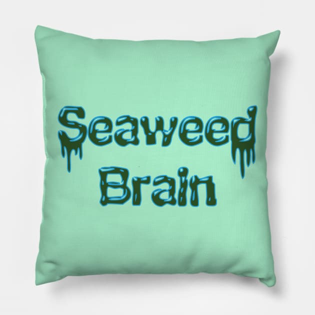 Seaweed Brain Pillow by Galitoosh