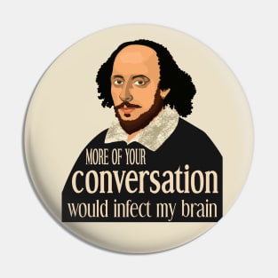 William Shakespeare - Menenius quote from Coriolanus Pin