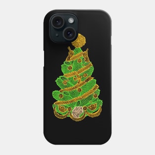 Collage Christmas Tree Phone Case