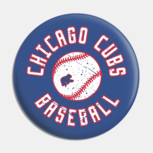 VINTAGE Chicago Cubs Baseball Pin