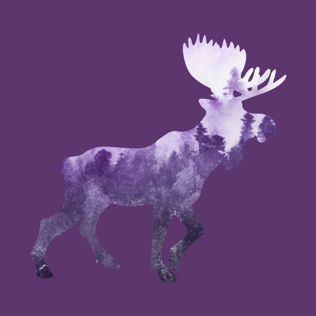 Forest Moose - Nature Design by Cascadia by Nature Magick