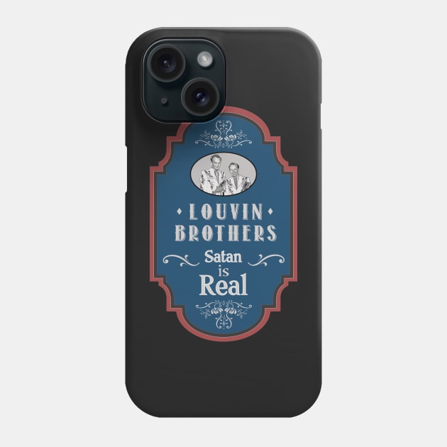 Louvin Brothers Bluegrass Music T-Shirt Phone Case by blackjackdavey