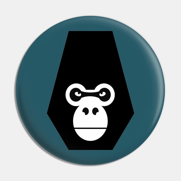 Planet of the Primates Gorilla Pin by chriswig