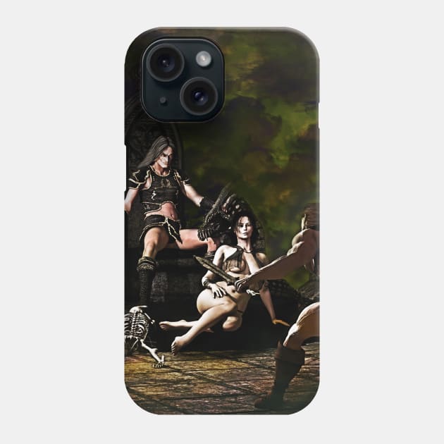 Hall of the Giant King Phone Case by Sutilmente