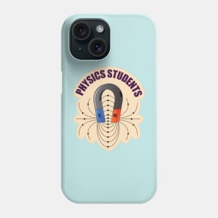 Magnetic Lines of force and Magnetic Field for Physics and Engineering Students Phone Case