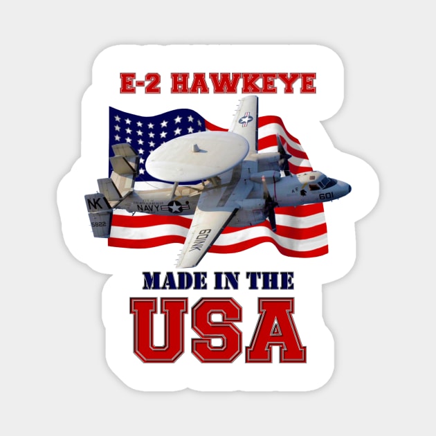 E-2 Hawkeye Made in the USA Magnet by MilMerchant