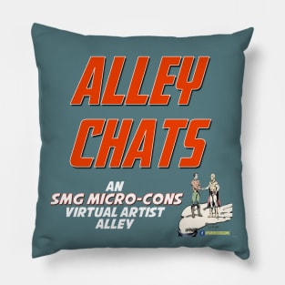 Alley Chats Podcast T-Shirt Pillow