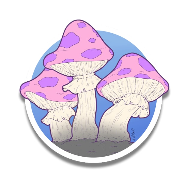 A Few Proud Mushrooms (Genderfluid) by YPMG Arts