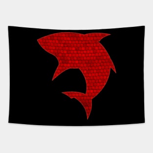 Shark attack wall Tapestry