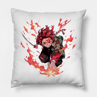 DEMON SLAYER FIRE Pillow