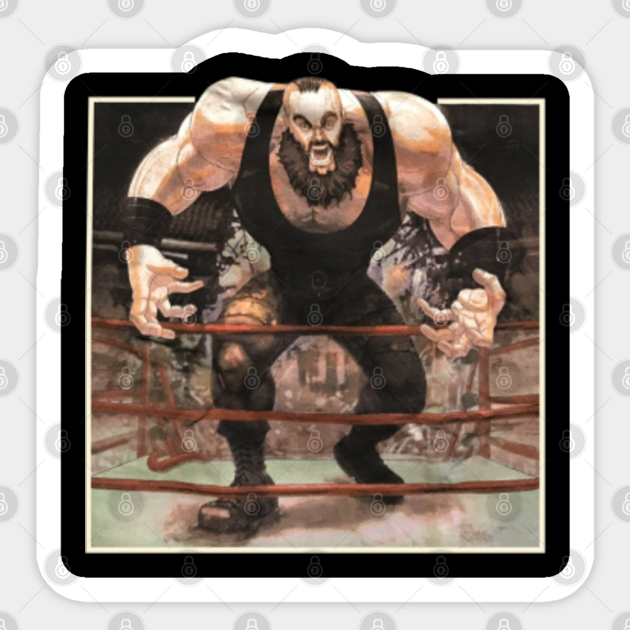 Retro Wwe Braun Strowman Monster Among Us Braun Strowman Pegatina Teepublic Mx Braun strowman was escorted out of wwe thunderdome, this week on wwe raw. retro wwe braun strowman monster among us