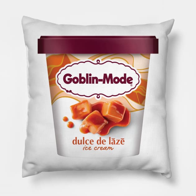 Goblin Mode Pillow by MindsparkCreative