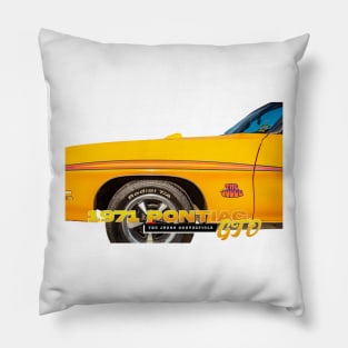 1971 Pontiac GTO The Judge Convertible Pillow