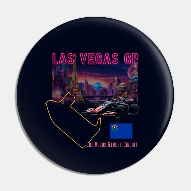 Las Vegas Grand Prix, Formula 1, USA Grand Prix Pin by Pattyld