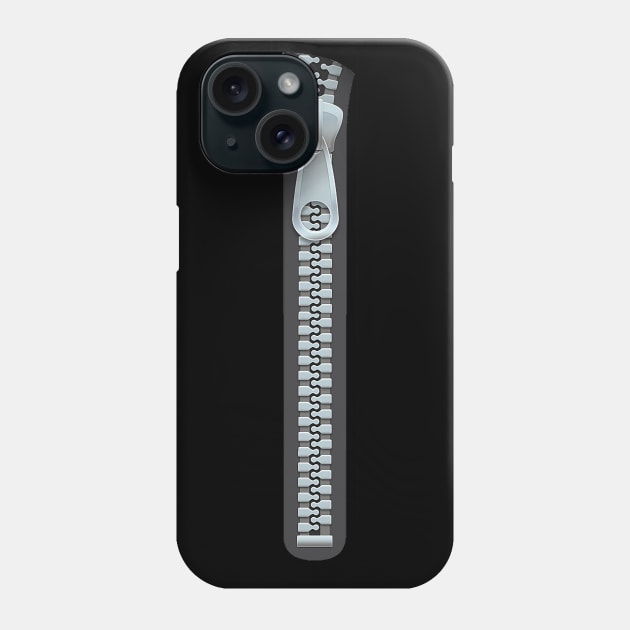 BIG ZIPPER Phone Case by WinstonsSpaceJunk