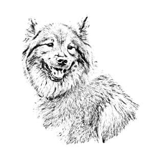 Eurasier - Line Art T-Shirt