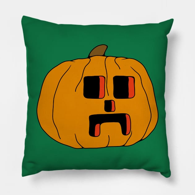 Pumpkin Creeper Pillow by TASCHE