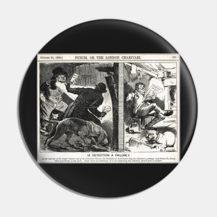 Jack the Ripper Punch Cartoon is Detection a failure? 1888 Pin