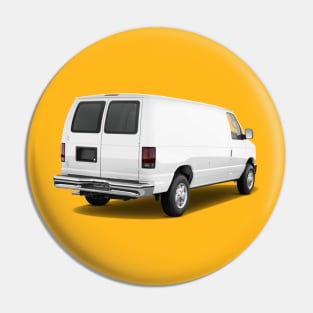 Slam City White Van Scam Pin