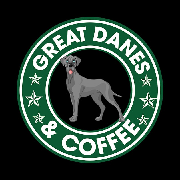 Great Danes And Coffee by ChristianCrecenzio