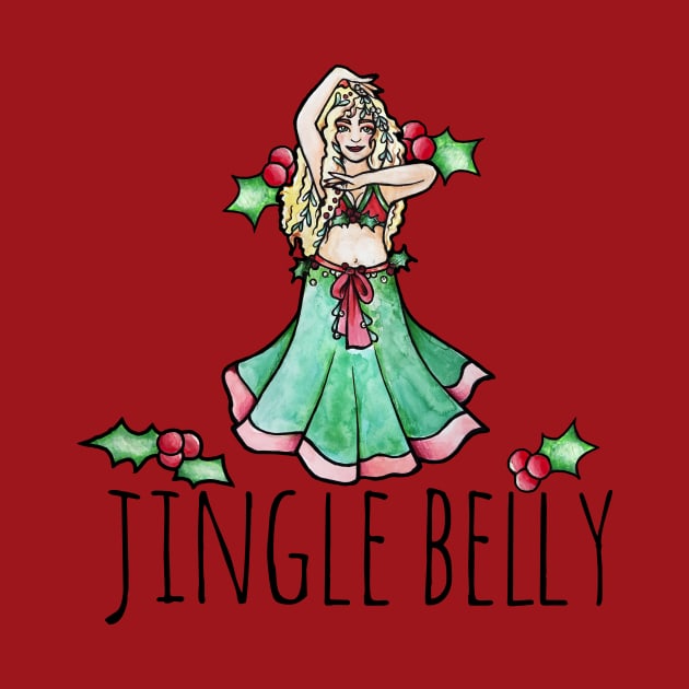 Jingle Belly Dancer by bubbsnugg