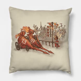 Drag Racing Pillow