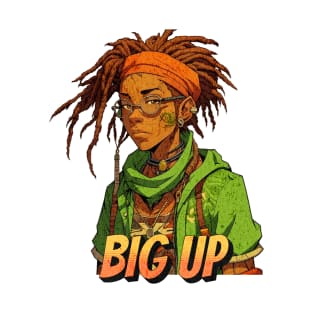 Jamaican Manga Boy Big up T-Shirt
