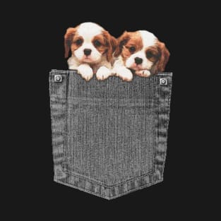 Pocket Dog, Spaniel, puppies T-Shirt