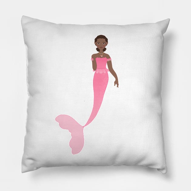 Fairy Mermaid 2 Pillow by littlemoondance